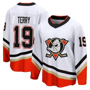White Men's Troy Terry Breakaway Anaheim Ducks Special Edition 2.0 Jersey