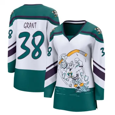 White Women's Derek Grant Breakaway Anaheim Ducks 2020/21 Special Edition Jersey