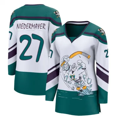 White Women's Scott Niedermayer Breakaway Anaheim Ducks 2020/21 Special Edition Jersey