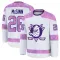 White Youth Brock McGinn Premium Anaheim Ducks 2024 Hockey Fights Cancer Practice Jersey