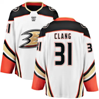 White Youth Calle Clang Breakaway Anaheim Ducks Away Jersey