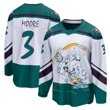 White Youth Ian Moore Breakaway Anaheim Ducks 2020/21 Special Edition Jersey