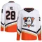 White Youth Jeffrey Viel Authentic Anaheim Ducks Reverse Retro 2.0 Jersey