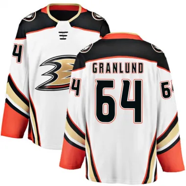 White Youth Mikael Granlund Breakaway Anaheim Ducks Away Jersey