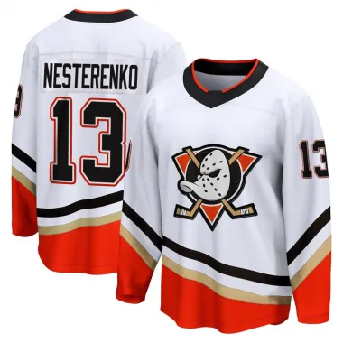 White Youth Nikita Nesterenko Breakaway Anaheim Ducks Special Edition 2.0 Jersey