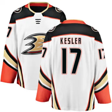 White Youth Ryan Kesler Authentic Anaheim Ducks Away Jersey