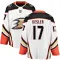 White Youth Ryan Kesler Authentic Anaheim Ducks Away Jersey