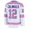 White Youth Sam Colangelo Premium Anaheim Ducks 2024 Hockey Fights Cancer Practice Jersey