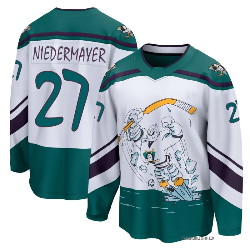 White Youth Scott Niedermayer Breakaway Anaheim Ducks 2020/21 Special Edition Jersey