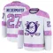 White Youth Scott Niedermayer Premium Anaheim Ducks 2024 Hockey Fights Cancer Practice Jersey