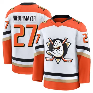 White Youth Scott Niedermayer Premium Anaheim Ducks Edition 2025 Away Jersey